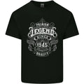 Premium Legend 81st Birthday 1945 Mens Cotton T-Shirt Tee Top