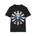 Sans Retro Japanese Undertale Men's Fitted Short Sleeve Tee
