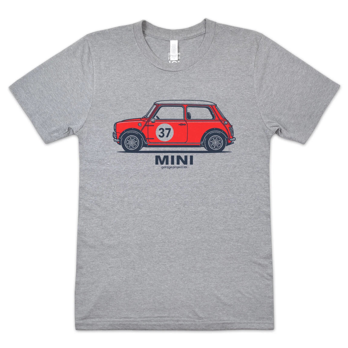 Classic Mini Cooper S Side Graphic printed on Men's T-Shirt