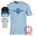 KLM classic logo T-shirt aircrew airline flight Royal Dutch airport brand new