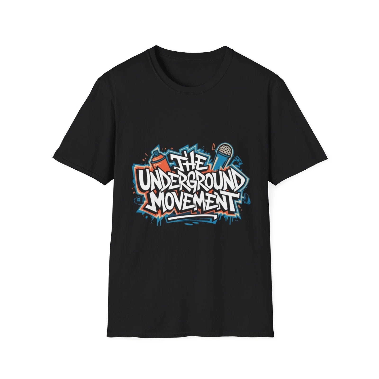 The Underground Movement Graphic Tee, Streetwear Shirt, Urban Fashion, Casual