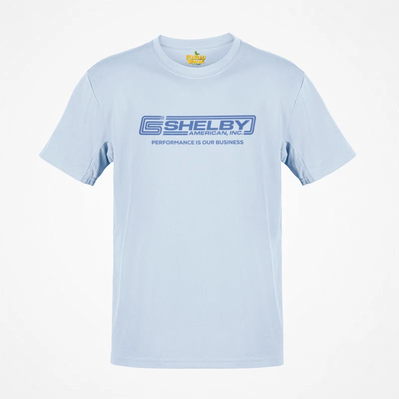 Shelby American Inc Performance Is Our Business Cobra Logo T-shirt