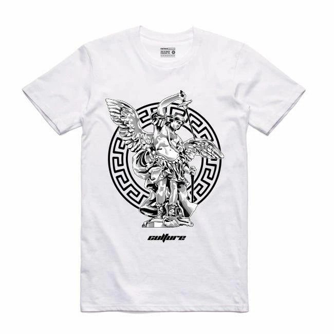 BRAND NEW Streetwear on Demand CULTURE ST. MICHAEL WHITE Tee Shirt SMALL-3XLARGE