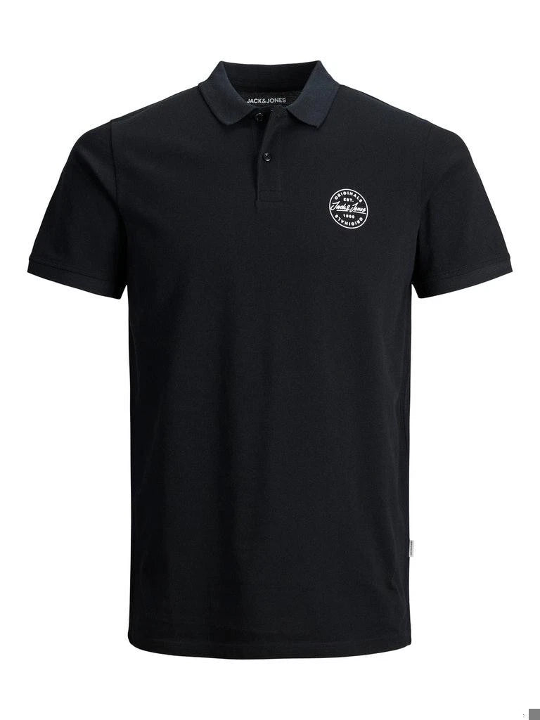 JACK & JONES Mens Polo Shirt Top Plus Size White JJESHARK POLO SS NOOS PLS