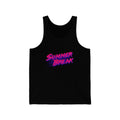 Summer Break Retro Unisex Tank Top