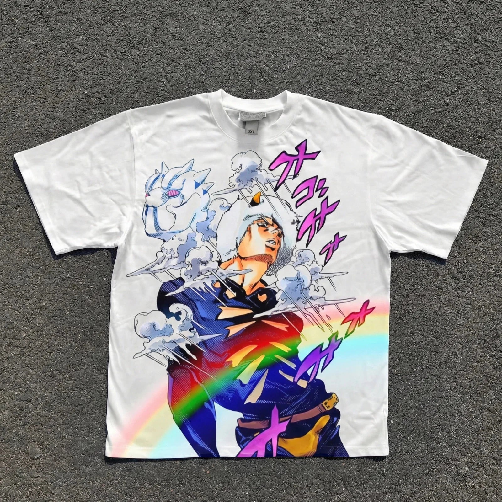 Weather Report Fan Made JoJo's Bizarre Adventure Anime Gaming Graphic T-Shirt