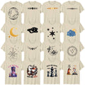 Floral Moon Phases Christian Faith Adult T-Shirt Bible Verse Birthday Gift