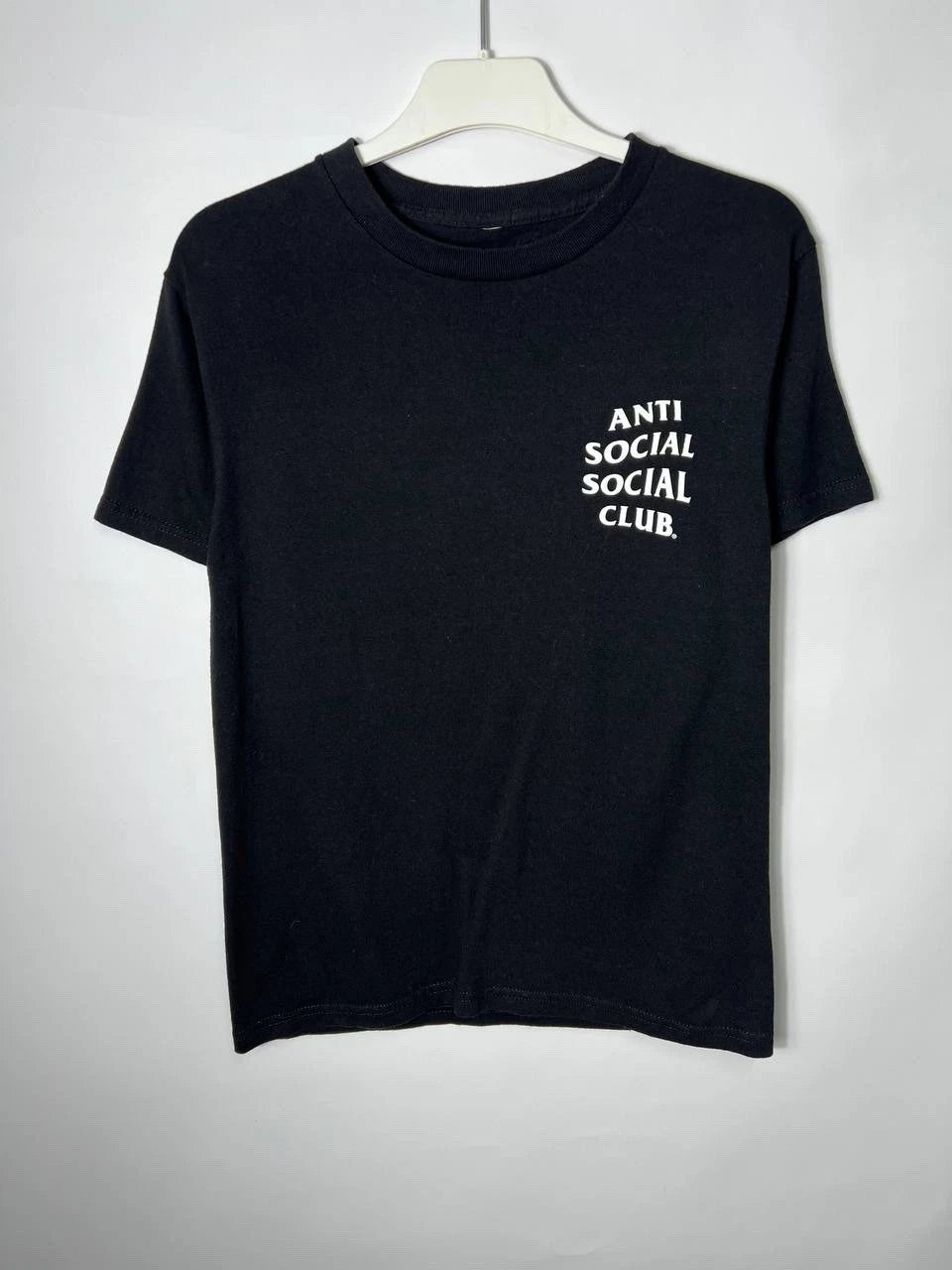 Streetwear y2k Anti Social Social Club Flowers Big Logo Tee