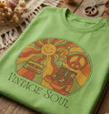 Vintage Soul Retro T-Shirt, Classic Tee,  Old Soul Vintage Lover Graphic Shirt