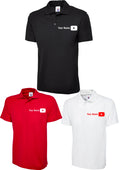 Custom Printed Personalised Youtube Polo Shirt add your name Youtuber Adult