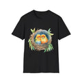 Love Nest Birds T-Shirt, Cute Couple Gift, Nature Lover Tee, Spring Fashion,