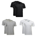 RAGMAN Men's T-Shirt Value Pack - 1/2 Sleeve, Undershirt, V-Neck