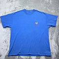 Big Dogs T-Shirt Men's Lead or Follow Graphic Blue Short Sleeve Tee Y2K Sz M/L