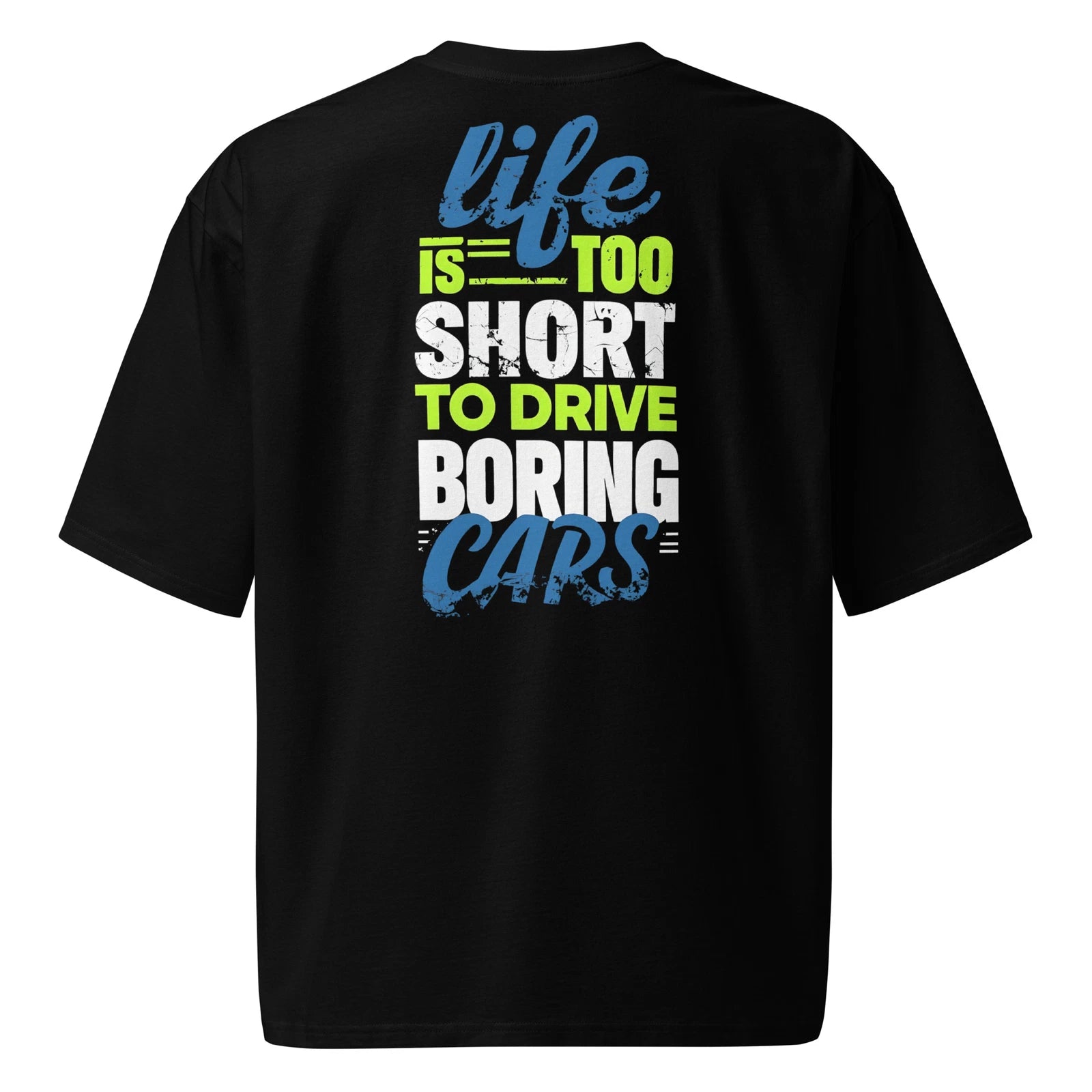 Live is to short PicsTee Oversized heavyweight t-shirt