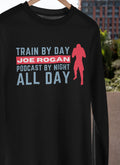 Train By Day Joe Rogan Podcast By Night All Day T-Shirt UFC Nick Diaz MMA TEE