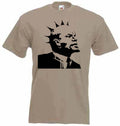 BANKSY PUNK LENIN MEN'S T-SHIRT - Mohican Urban - Choice Of Colours - Size S-3XL