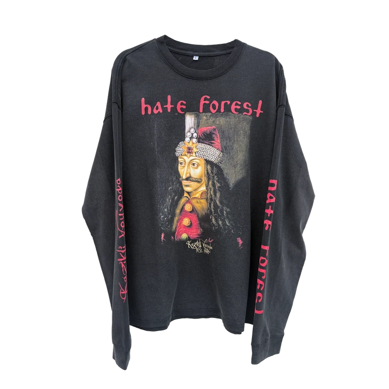 Hate Forest Vlad Tepes Longsleeve Shirt - Black Metal Band Longsleeve - Ukraine