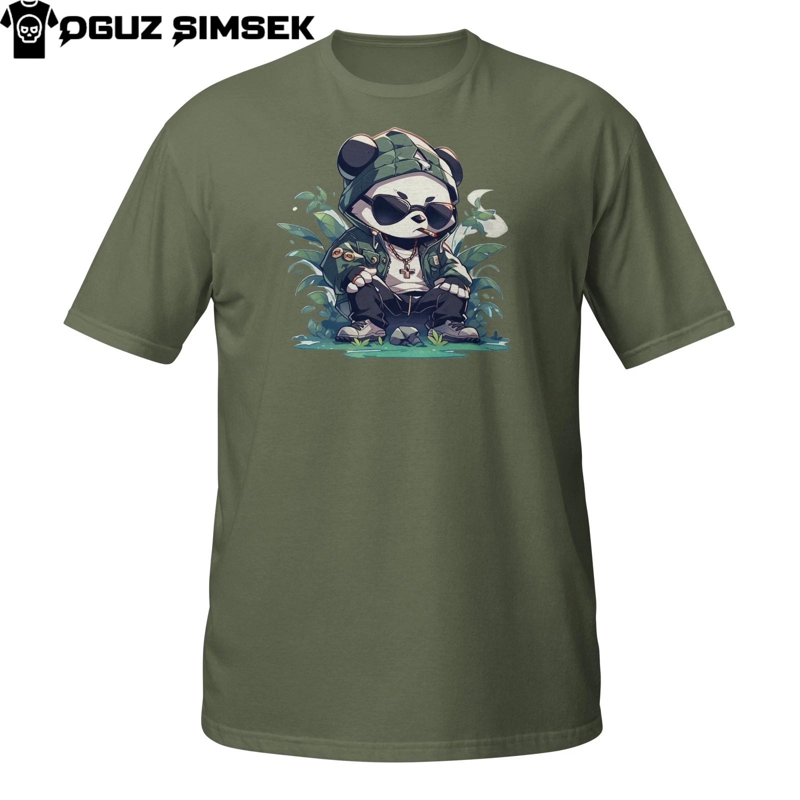 Chill Panda T-Shirt – Relaxed Urban Vibe in Streetwear Style