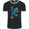 A Cool Frog Climbing Up Mens Ringer T-Shirt FotL