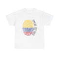 It's In My DNA fingerprint art Tee | colorful fingerprint graphic T-shirt