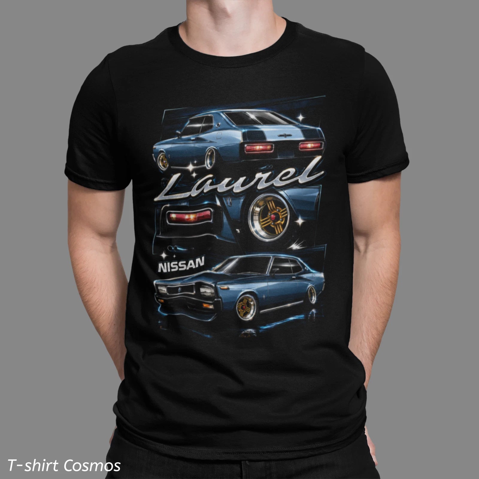 JDM Style Nissan Laurel T-shirt, Fast & Furios  Street Racing Drifting style