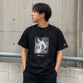 CHAMPION Men’s Basketball Graphic T‑Shirt Black Crew Neck Casual T-shirt BNWT
