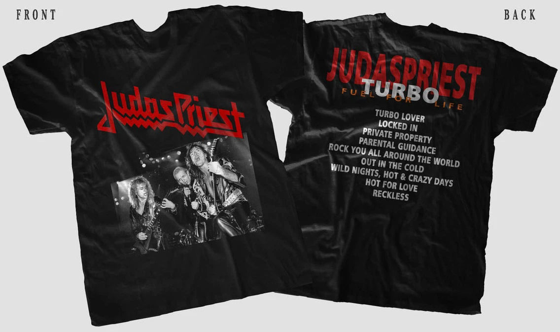 JUDAS PRIEST – Turbo Lover – English Heavy Metal T-Shirt