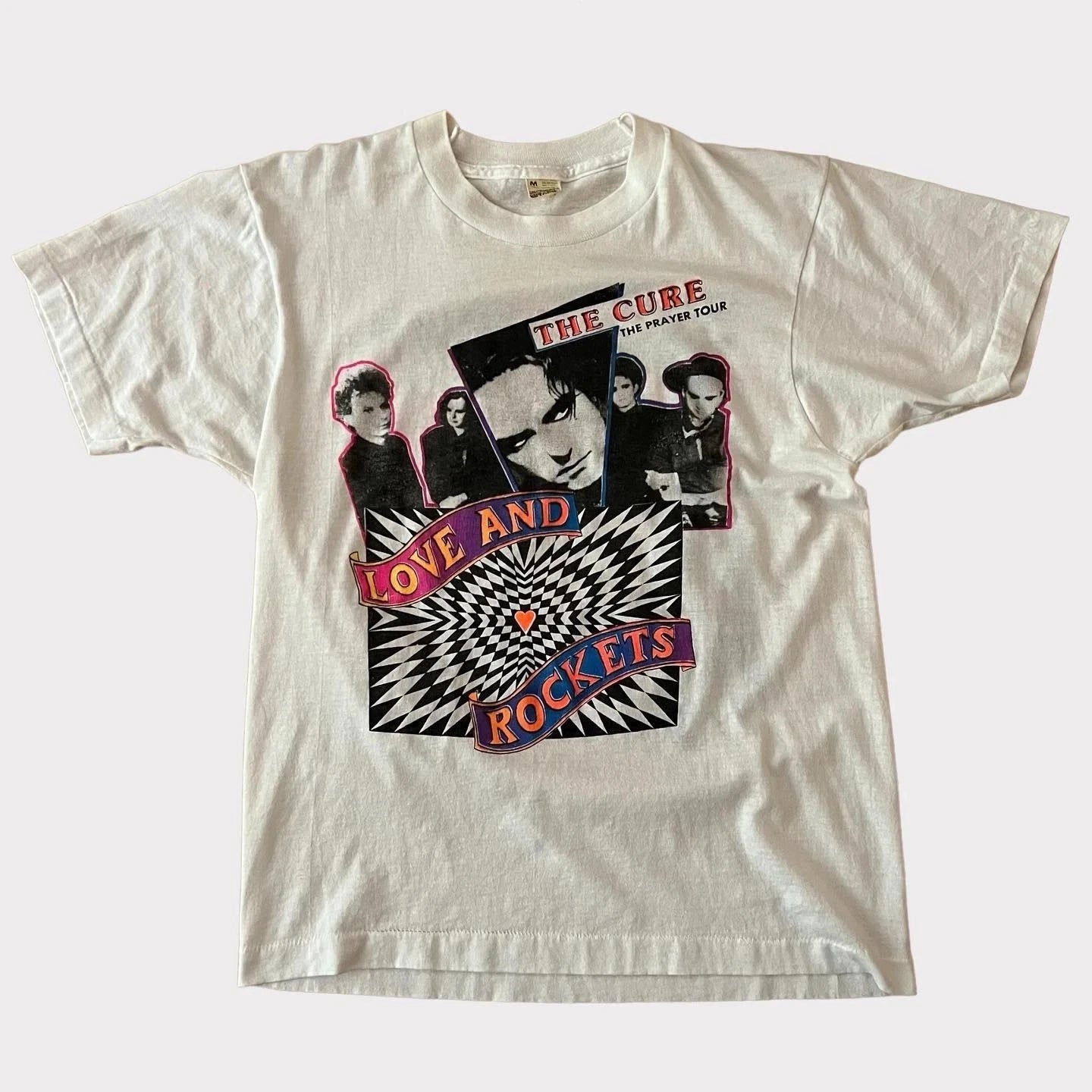 Vintage The Cure Love and Rockets T-shirt