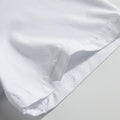 Men Casual Loose Thin Striped Quick Drying Round Neck Short Sleeved Top