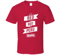 Too Red Hot Peru Chili Peppers Anthony Kiedis Brahma Beer T Shirt