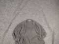 COS Design Relaxed Fit Gray Stonewashed Crew Neck T-Shirt tee