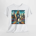 Urban Lion Unisex Tee, Streetwear Graphic Shirt for Animal Lovers, Lion Lover