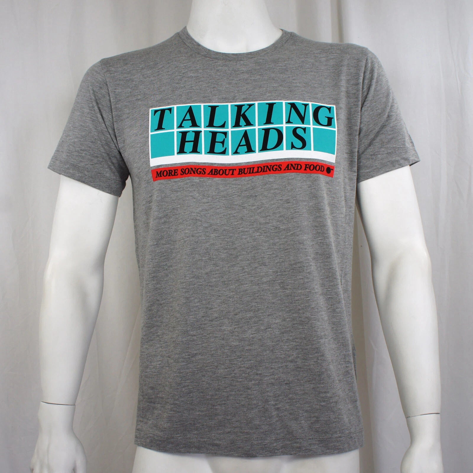 TALKING HEADS More Songs Boxes About Buildings & Food Slim Fit T-Shirt S-XL NEW