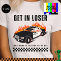 Get in Loser Halloween Shirt S-3XL Unisex Short-Sleeve