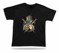Stabbed Skeleton Skull t shirt awesome cool unique t shirt tee design apparel