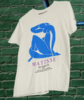 Matisse Blue Nude T shirt / %100 Premium Cotton