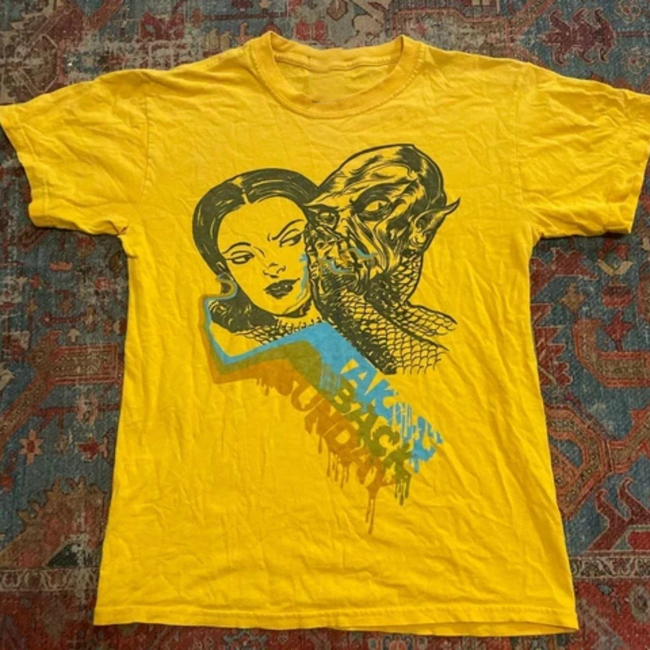 Taking Back Sunday Yellow Band Shirt