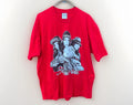 Chicano Graphic Lowrider Brown Pride 2xl Heavyweight  Red Shirt