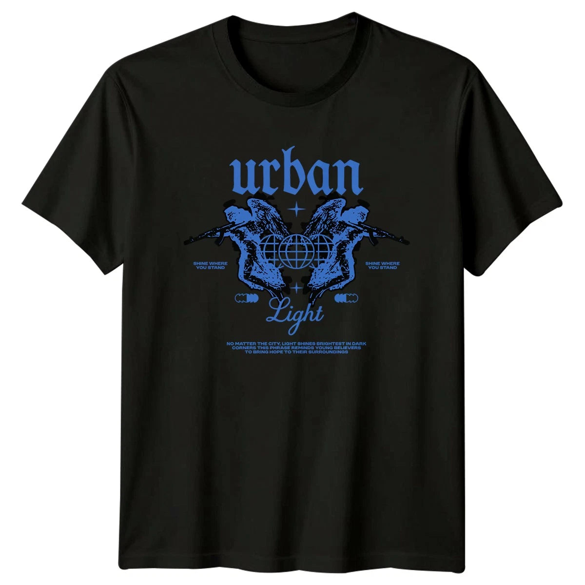 Urban Shine Where You Stand T-Shirt Urban Christian Streetwear Birthday Gift