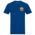 Fan Originals Manchester Crest T-Shirt Mens 1968 European Colours Blue