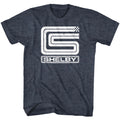 Carroll Shelby American Muscle Car Checkered Flag CS Shelby Logo Men's T Shirt