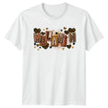 Melanin T-Shirt Leopard Print Typography Melanin Pride
