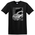 Car Graphic T Shirt Cool Racing Tee Automotive Art Design Stylish Apparel