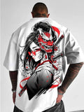 Japanese Anime 3D Print T-Shirt Men Women Hip Hop Oversized Short Sleeve Tees