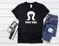 That Girl Funny Retro Cool Men Women Unisex T Shirt Hoodie Baseball 2436