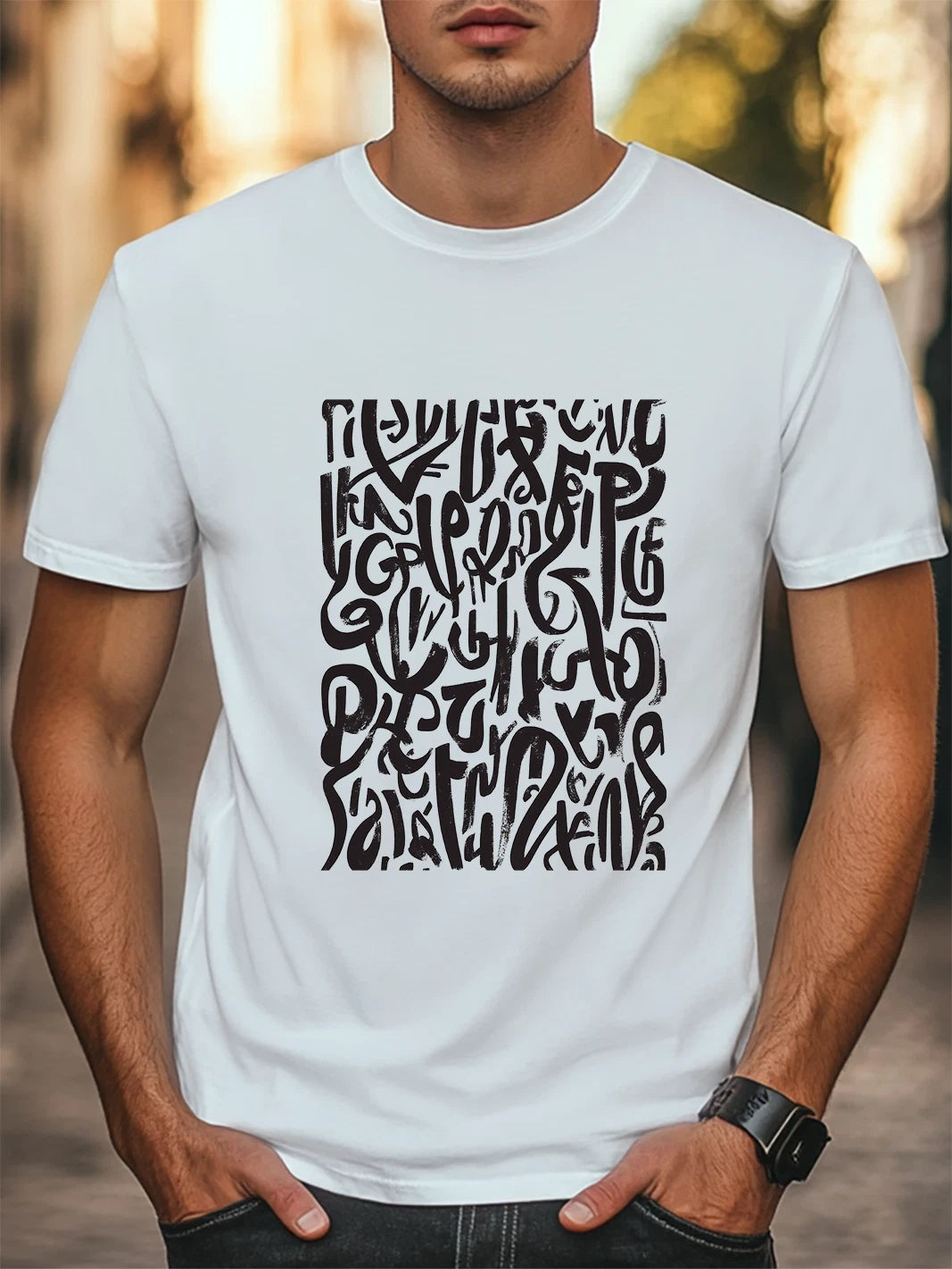 Art Graphic Unisex Men Women T-Shirt Trendy Tee Fashion Tee Casual T-shirt