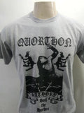 BATHORY - QUORTHON Tribute T-Shirt VENOM Hellhammer MAYHEM Sarcofago Bulldozer