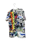 Icecream Graffiti All-Over T-Shirt with BBC Tag Rare Street Style