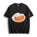 Cinnamoroll Omurice T-Shirt - Kawaii Foodie Puppy Design Unisex Tee