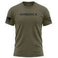 Modern America T-Shirt – Distressed Patriotic Graphic Tee
